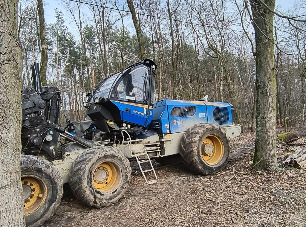 Rottne H14 Harvesterji