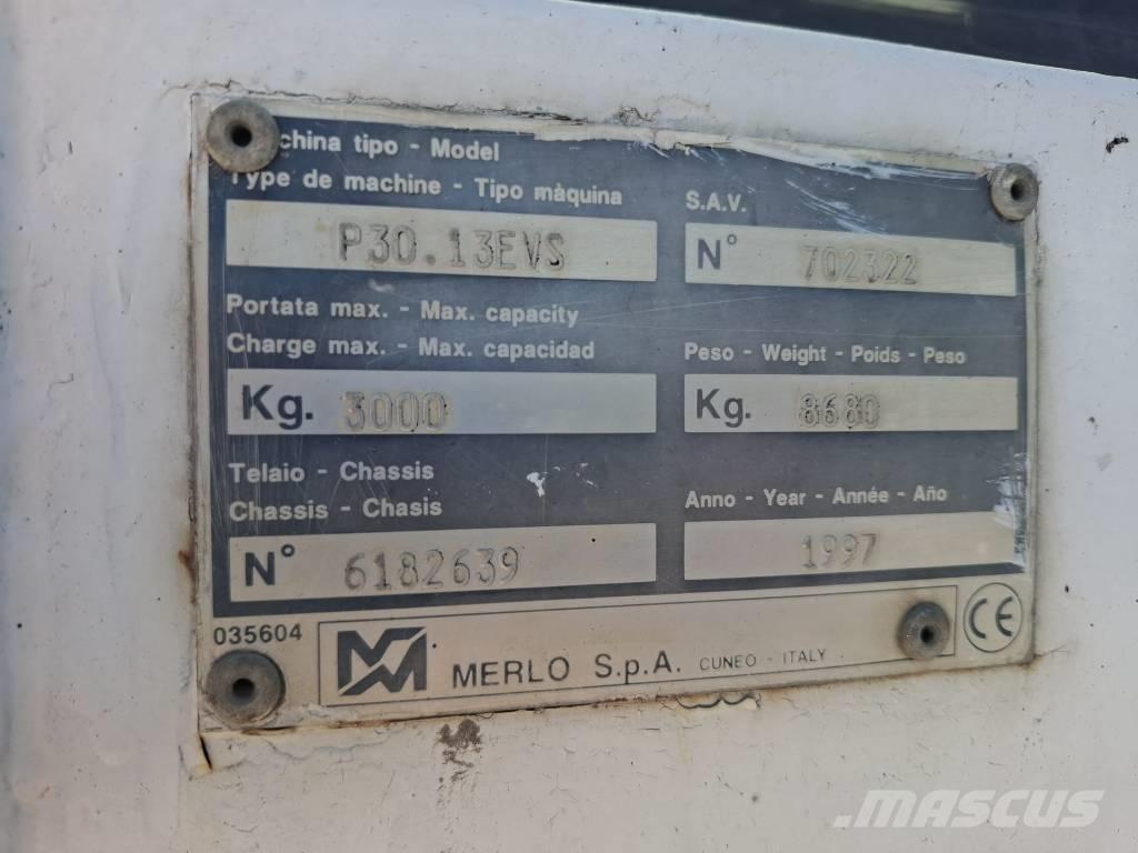 Merlo P 30.13 EVS Kabine in notranjost