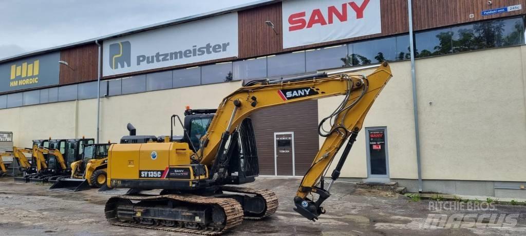 Sany SY 135 C Bagri goseničarji
