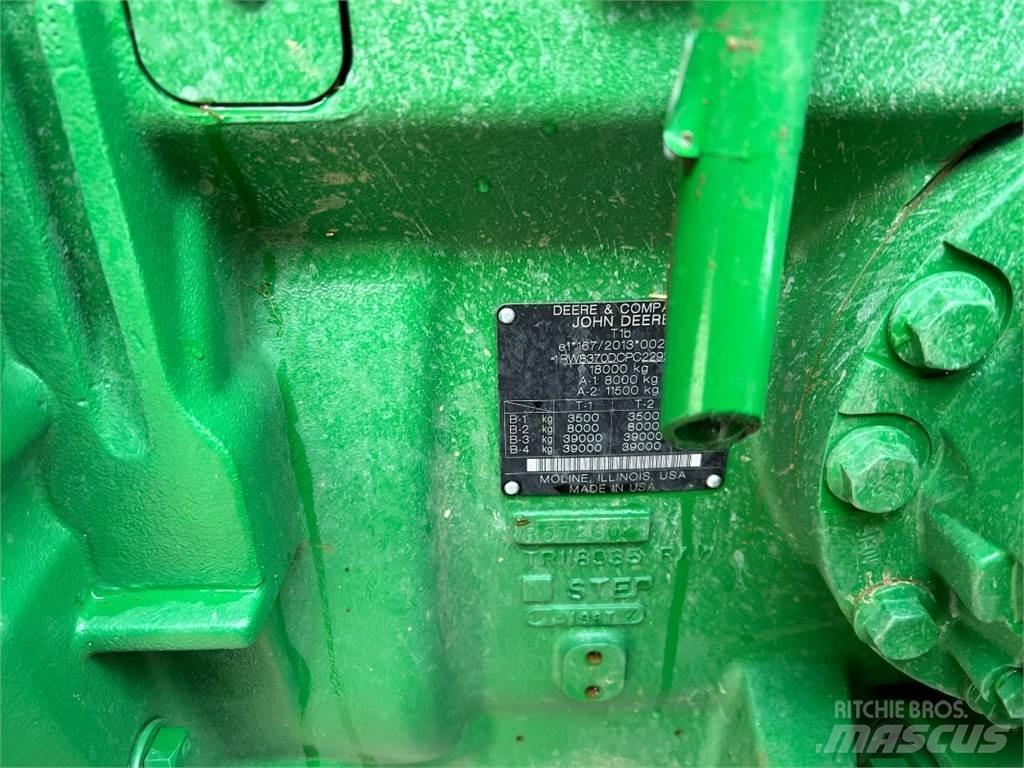 John Deere 8R370 Traktorji