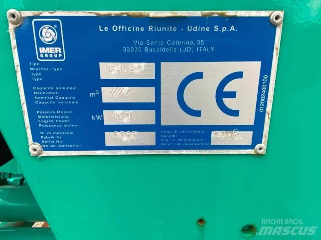 Imer P4.65 - UNUSED Kamionske črpalke za beton