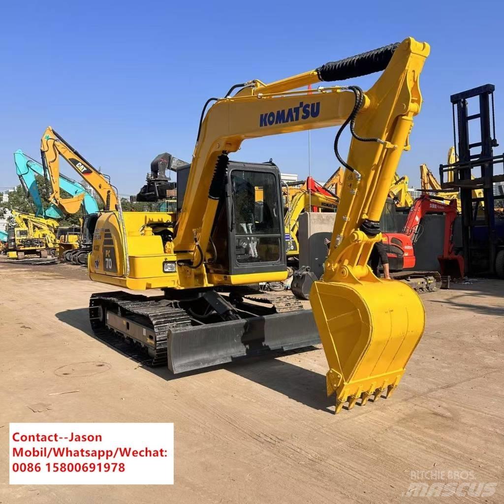 Komatsu PC 70-8 Bagri goseničarji