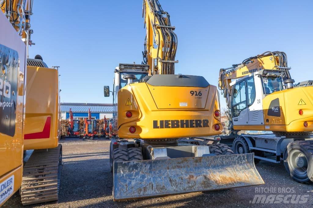 Liebherr A 916C Bagri na kolesih