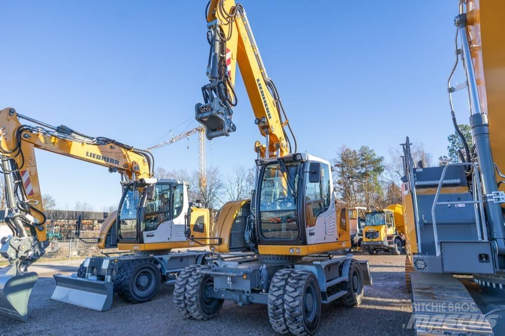 Liebherr A 916C Bagri na kolesih