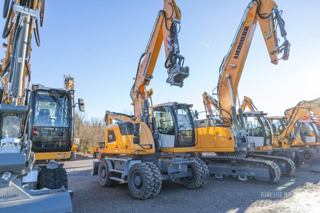 Liebherr A 916C Bagri na kolesih