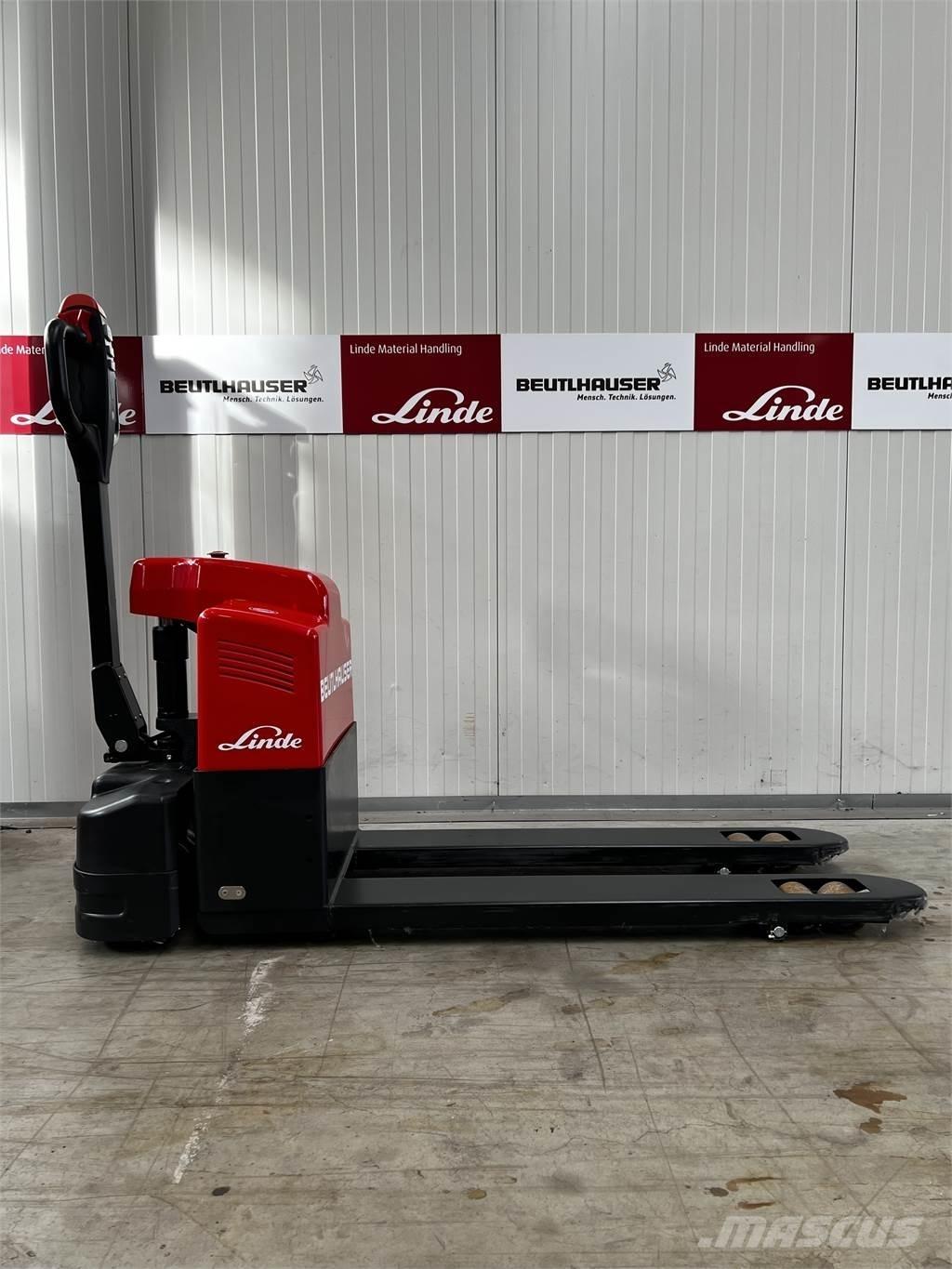 Linde MT15 Ročni električni viličar