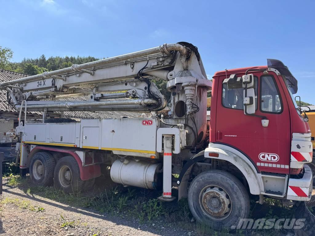 Mercedes-Benz 2631 Kamionske črpalke za beton