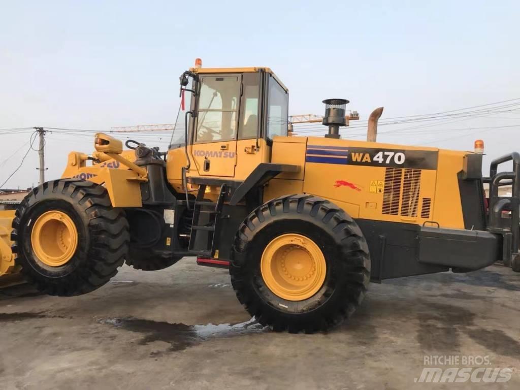 Komatsu wa470-6 Kolesni nakladalci