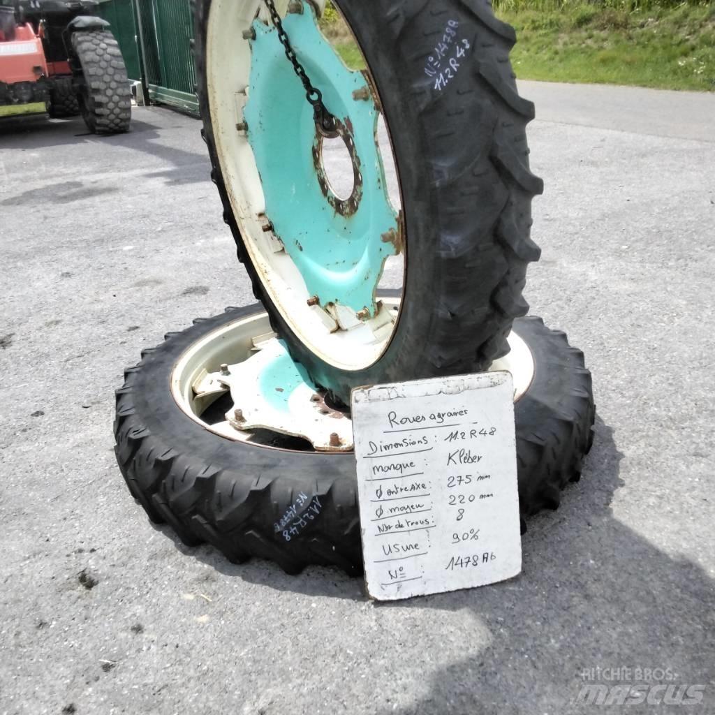 Kleber 11.2R48 Gume, kolesa in platišča