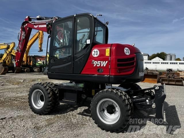 Yanmar B 95W Bagri na kolesih