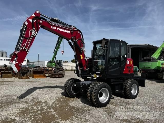 Yanmar B 95W Bagri na kolesih