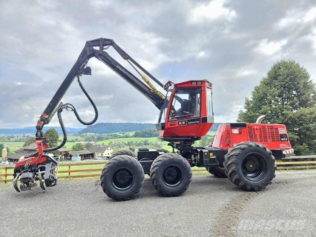 Komatsu 911.5 Harvesterji