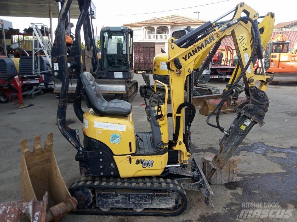 Yanmar SV08-1C Mini bagri <7t