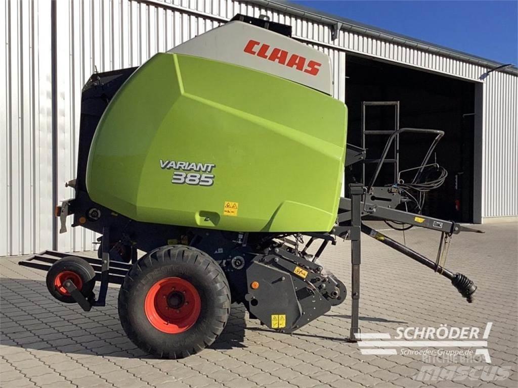 CLAAS VARIANT 385 Balirke (okrogle bale)