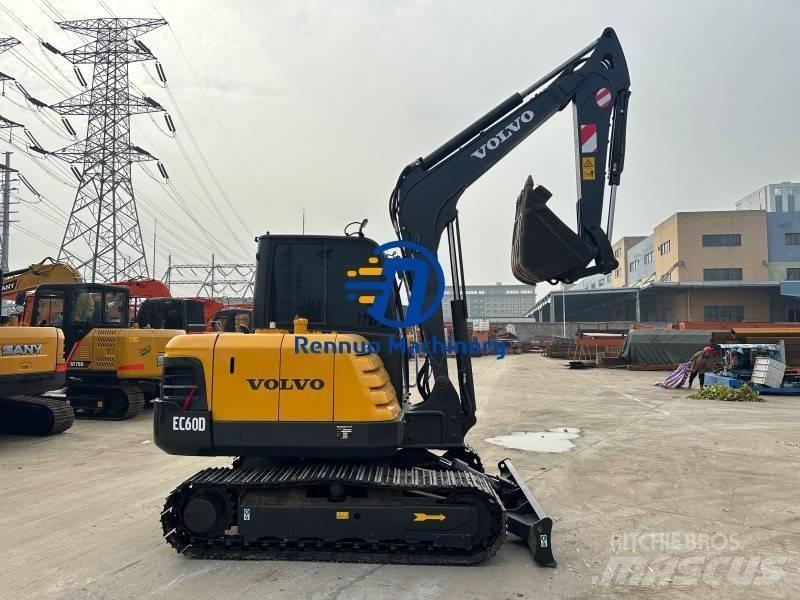 Volvo EC 60 D Mini bagri <7t
