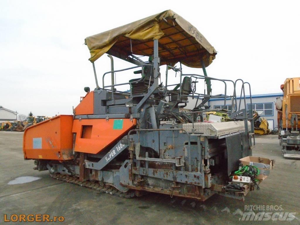 Vögele Super 1600 Asfaltni finišerji