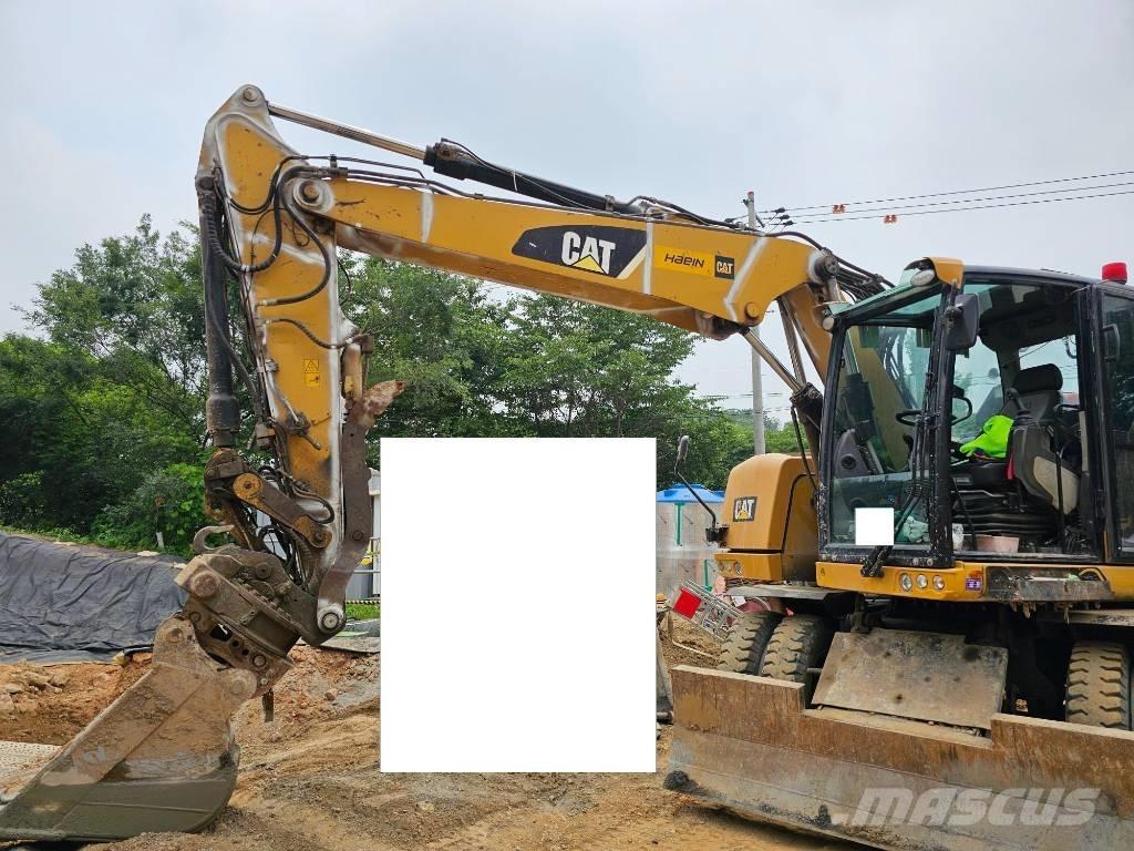 CAT 314F Bagri na kolesih