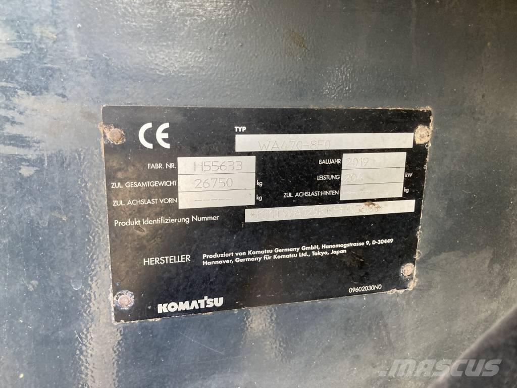 Komatsu WA 470-8 Kolesni nakladalci