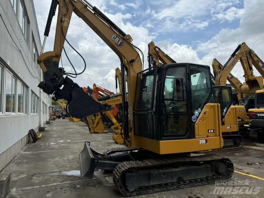 CAT 306 Bagri goseničarji