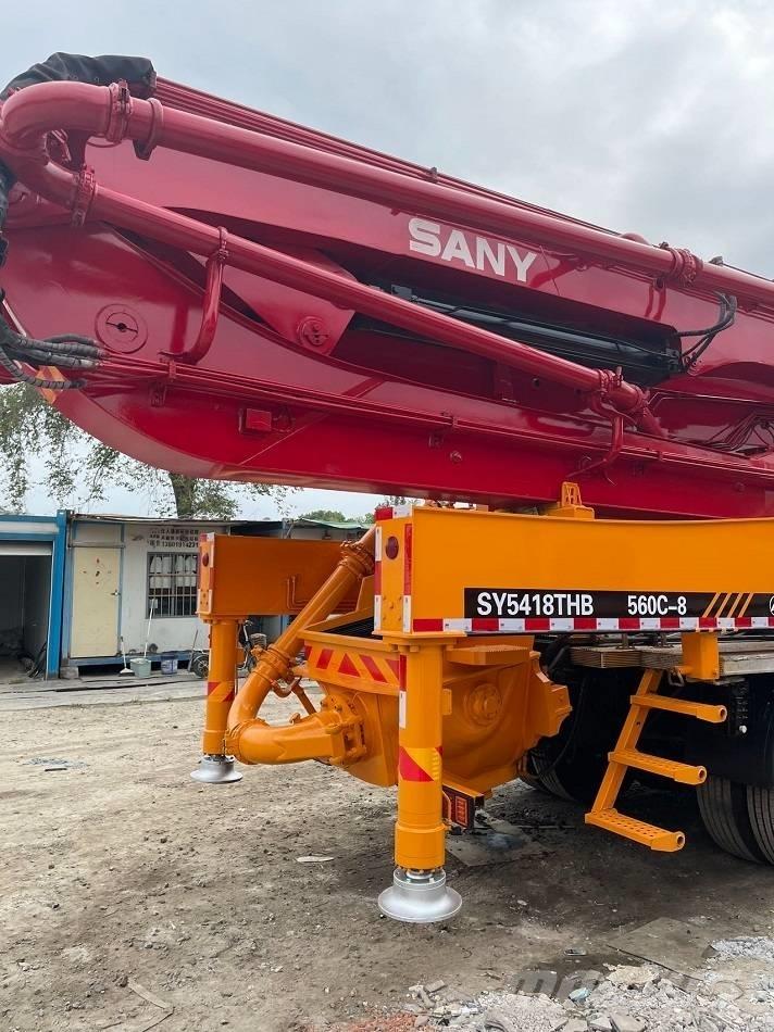 Sany 56m Kamionske črpalke za beton