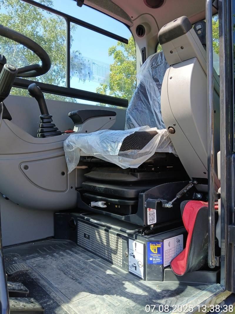 Yanmar B75W Bagri na kolesih