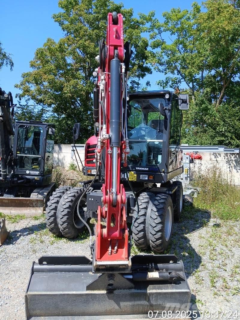 Yanmar B75W Bagri na kolesih