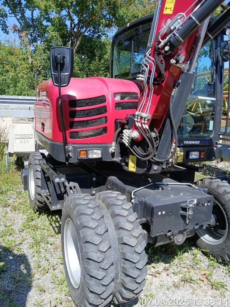 Yanmar B75W Bagri na kolesih