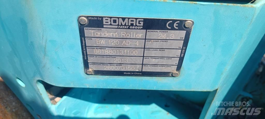 Bomag BW 120 AD-4 Dvojni valjarji