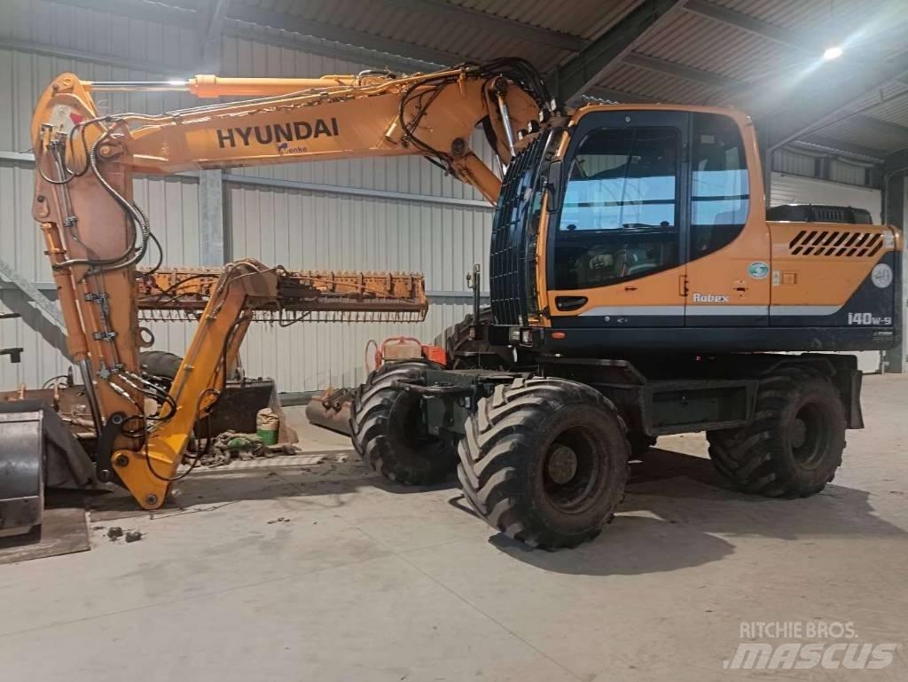 Hyundai RW140-9A Bagri na kolesih