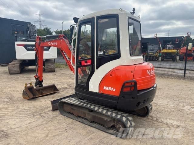 Kubota KX 61-3 Mini bagri <7t