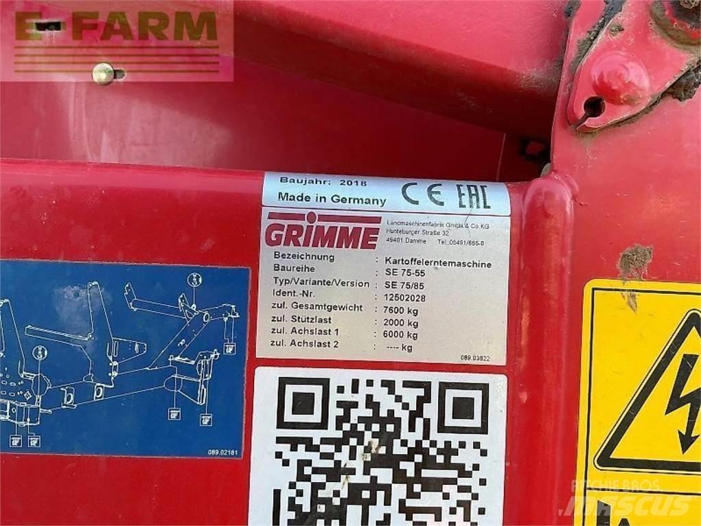 Grimme se 75-55 Stroji za žetje krompirja