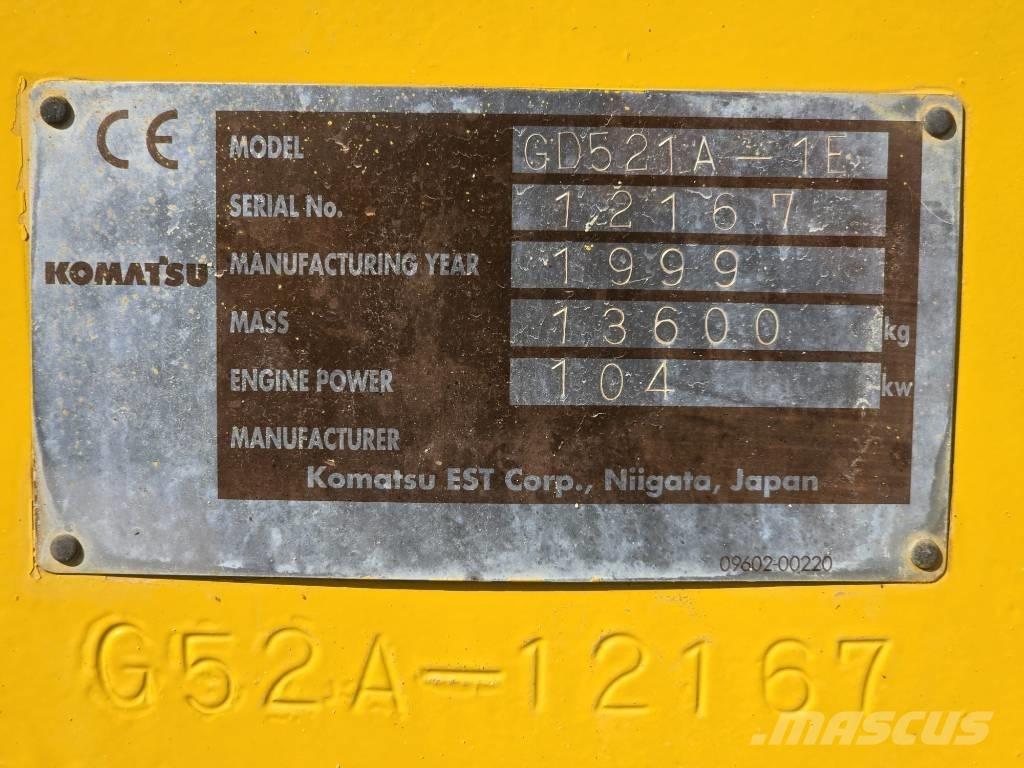 Komatsu GD 521 A-1 Grederji