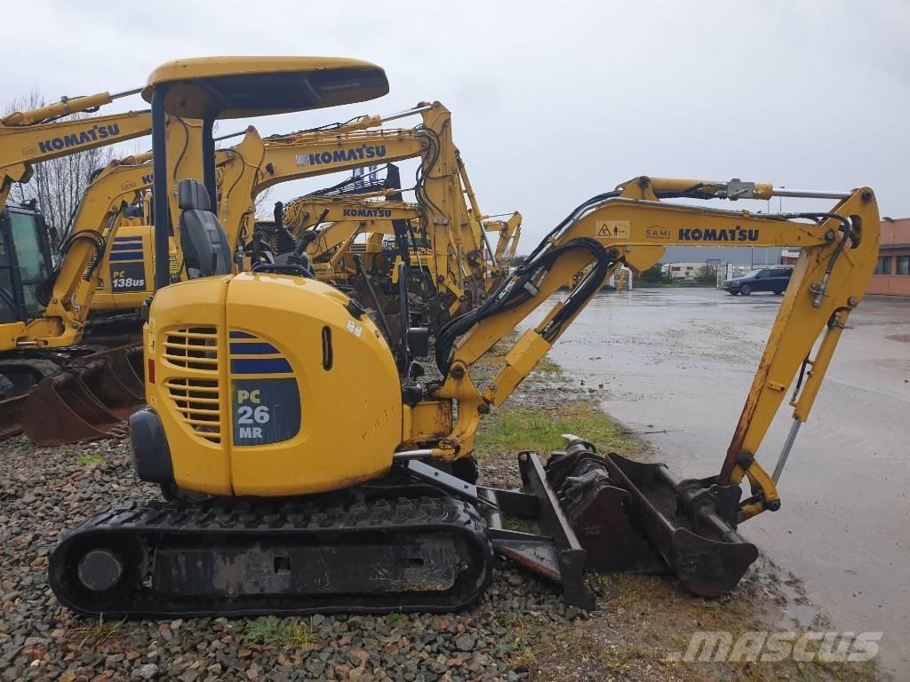 Komatsu PC26MR-3 Mini bagri <7t