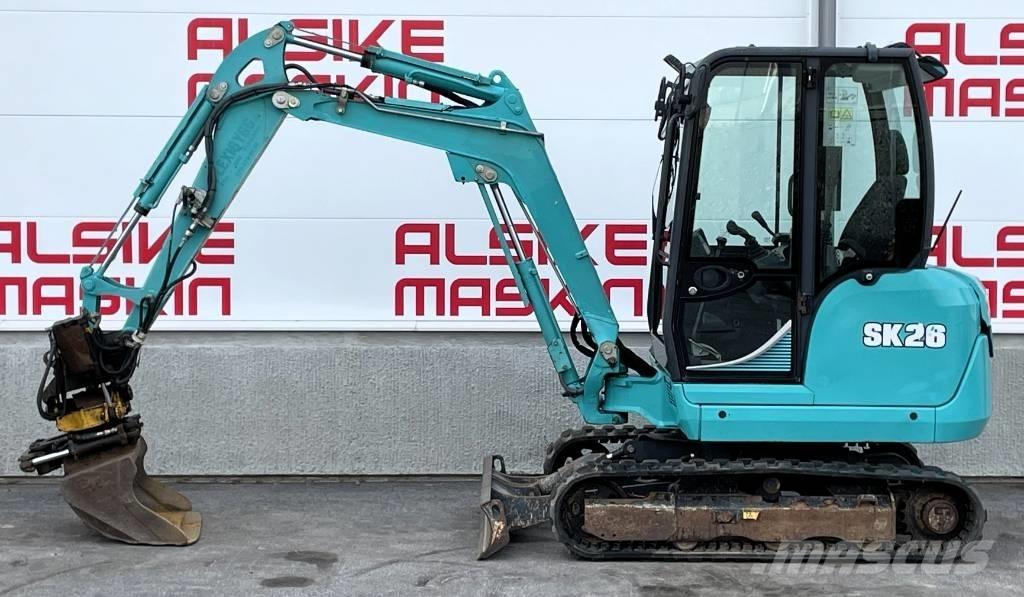 Kobelco SK 26 Bagri goseničarji