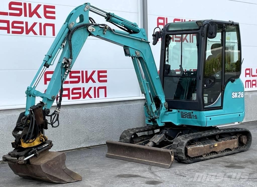 Kobelco SK 26 Bagri goseničarji
