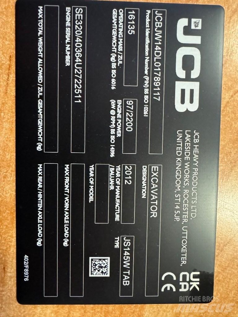JCB 140w Bagri goseničarji