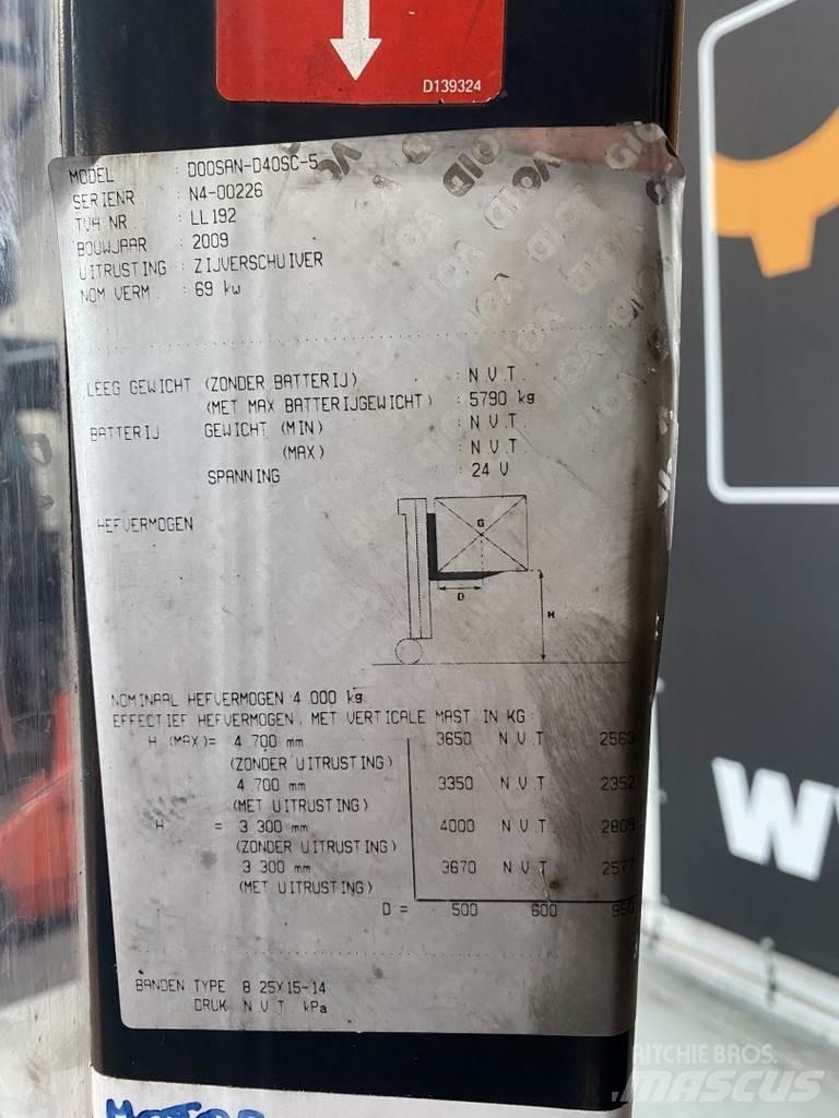 Doosan D40SC-5 Dizelski viličarji