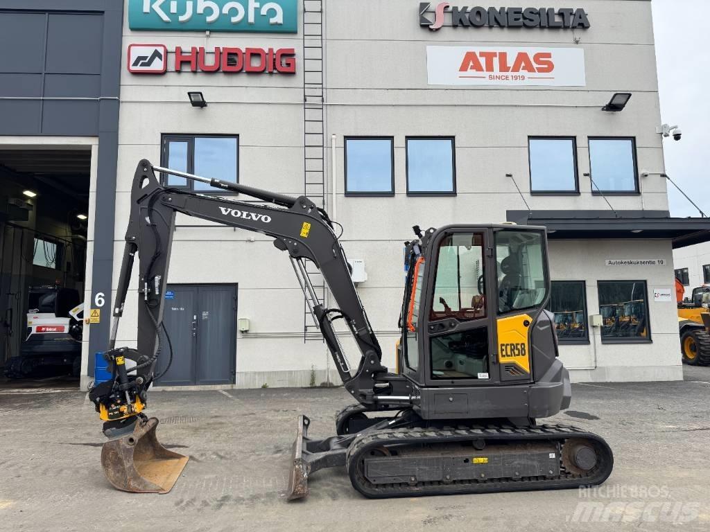 Volvo ECR 58 F Mini bagri <7t