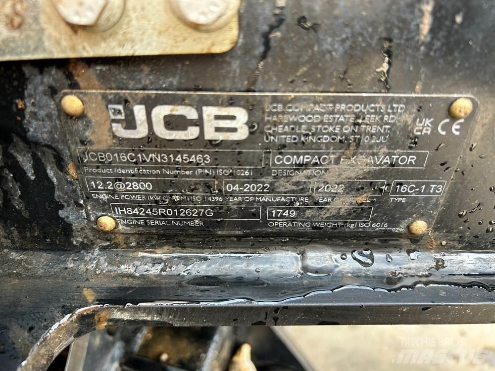 JCB 16C-1 Mini bagri <7t