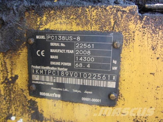 Komatsu PC 138-8 US Bagri goseničarji