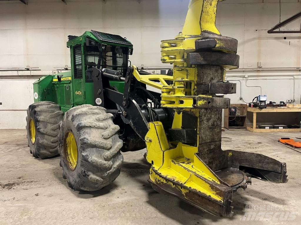 John Deere 643 K Stroji za sečnjo dreves