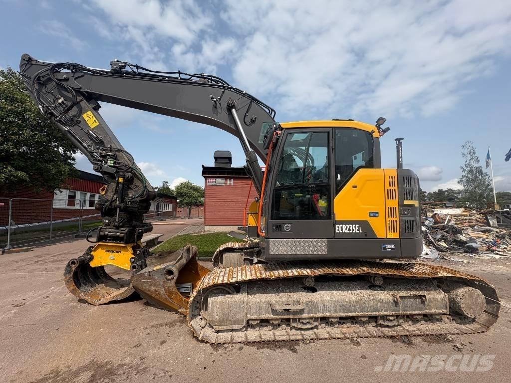 Volvo ECR 235 EL Bagri goseničarji