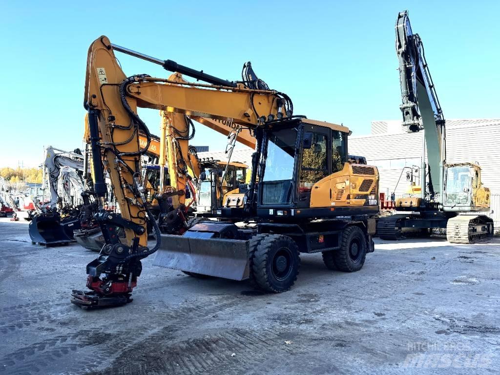 Hyundai HW180 Bagri na kolesih
