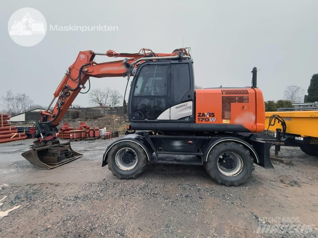 Hitachi ZX 170 W-5 B Bagri na kolesih