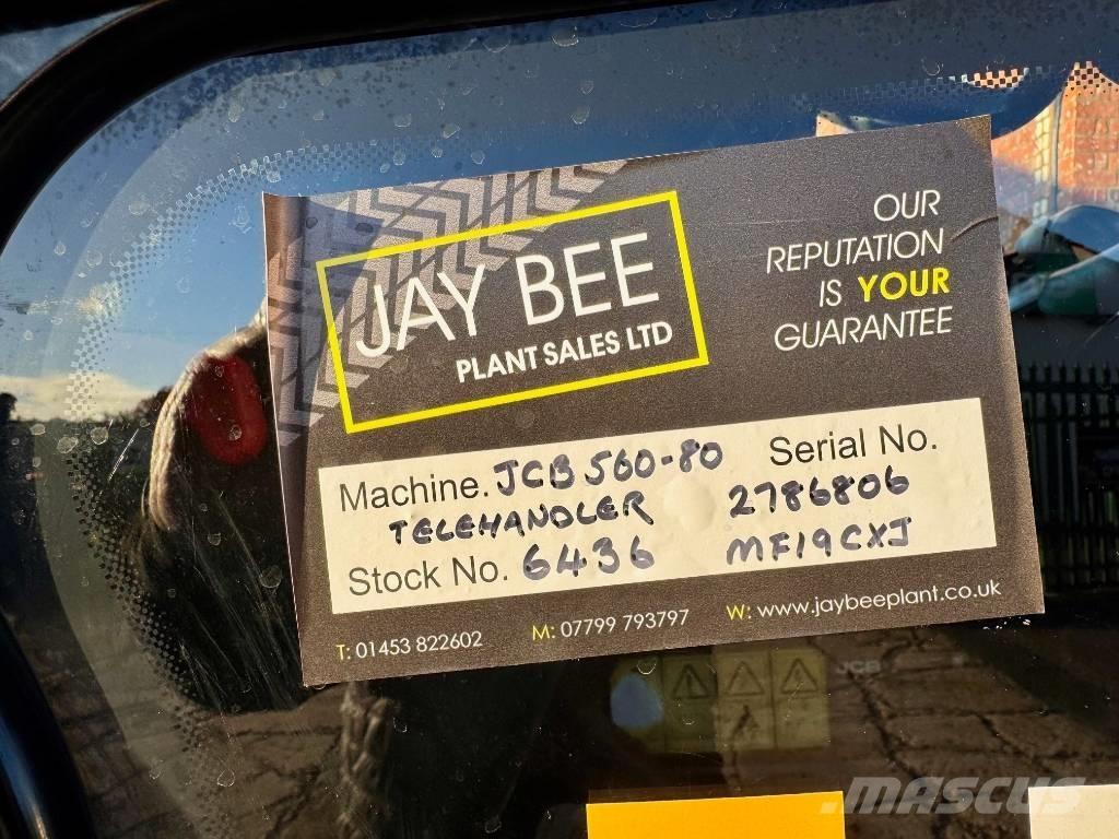 JCB 560-80 Teleskopski viličarji