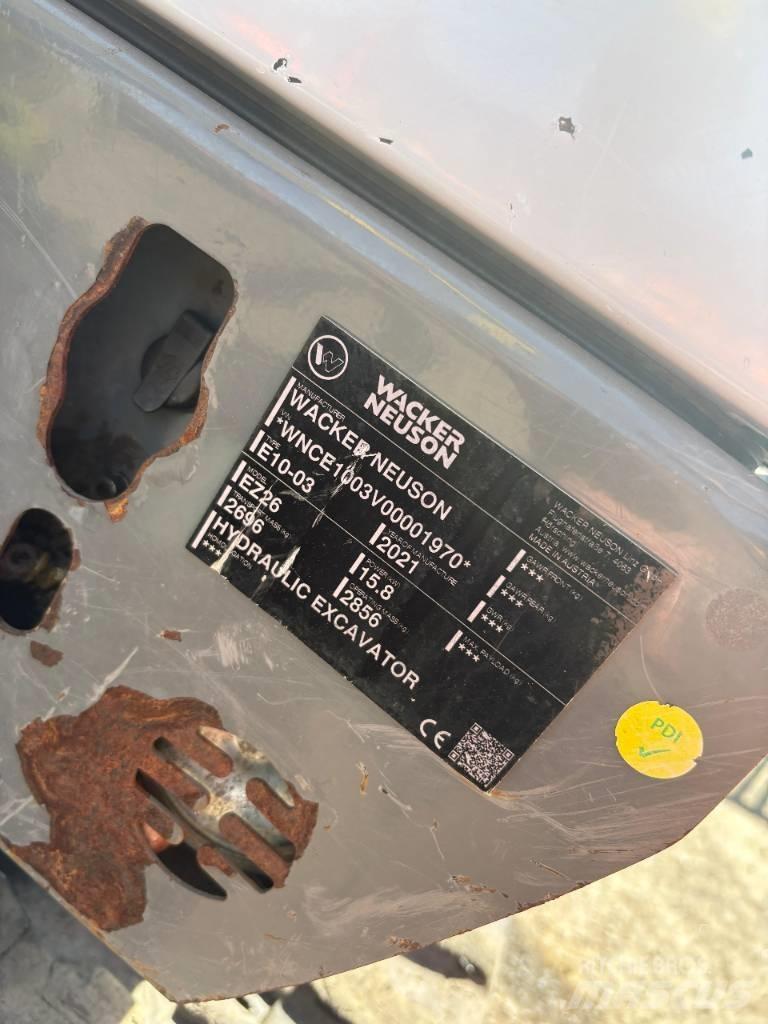 Wacker Neuson EZ 26 Mini bagri <7t