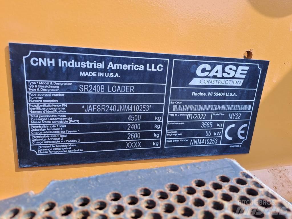 CASE SR 240 B Skid steer mini nakladalci