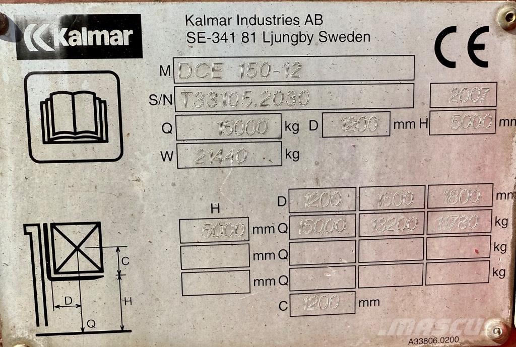 Kalmar DCE 150-12 Dizelski viličarji