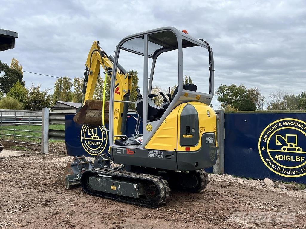 Wacker Neuson ET16 Mini bagri <7t