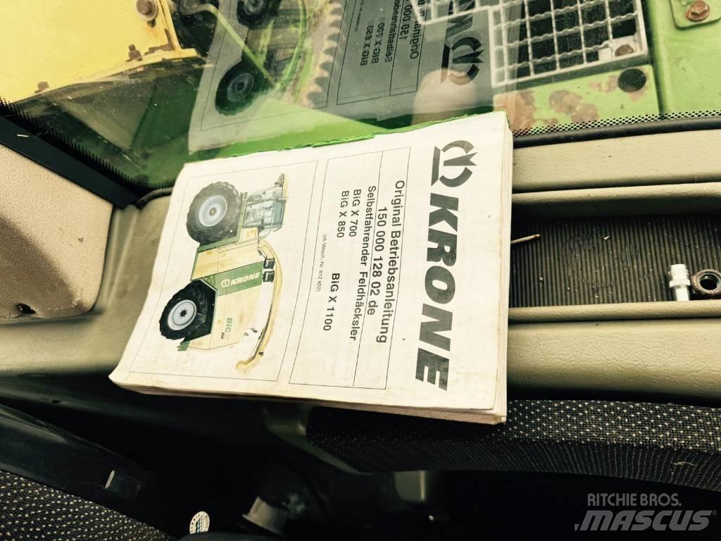 Krone Big X 850 Stroji za krmo na lastni pogon